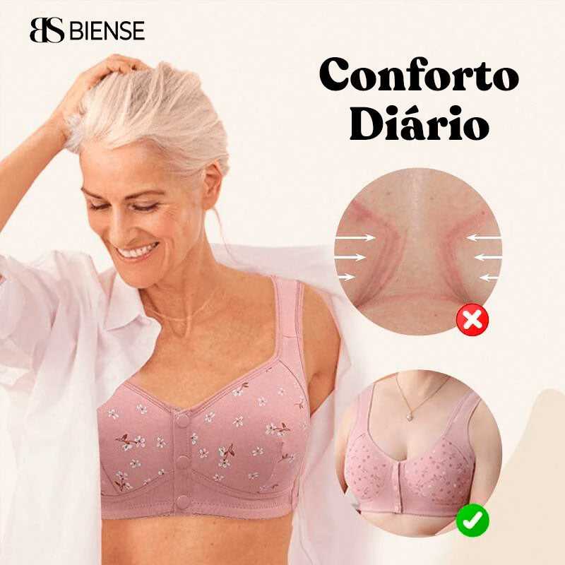 Sutiã Day Botão Frontal Compre 1 Ganhe 1 Grátis Hoje