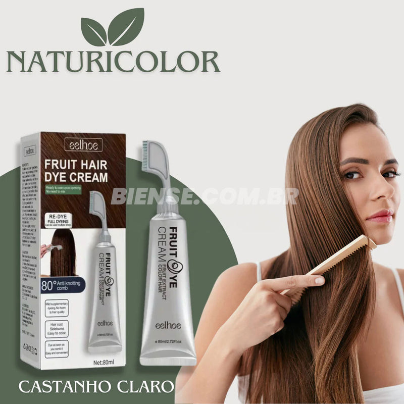 Tinta de Cabelo NaturiColor + Pente de Brinde