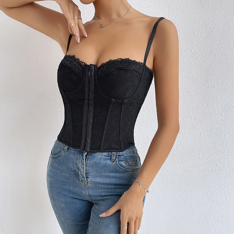 Espartilho Corset Sensual Em Cada Detalhe