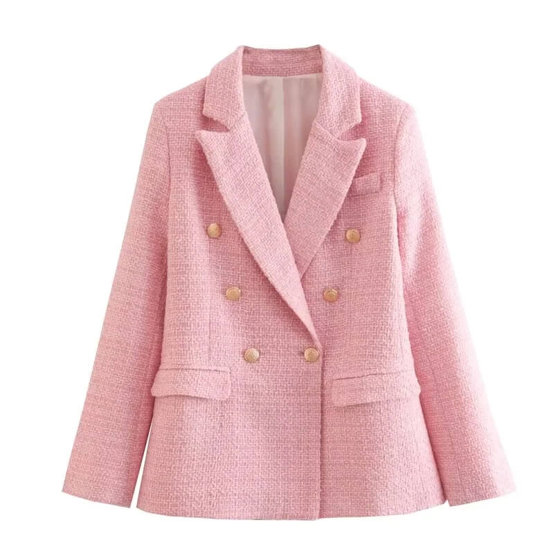 Blazer Feminino Costura Fina