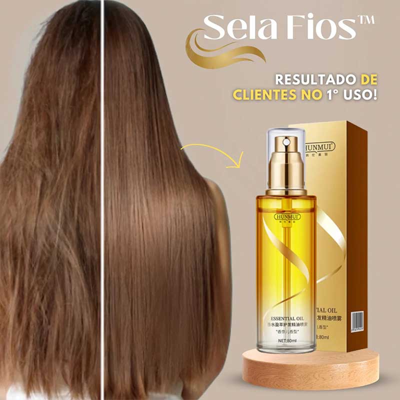 Spray Selador de Cabelo SelaFios™ 10 em 1