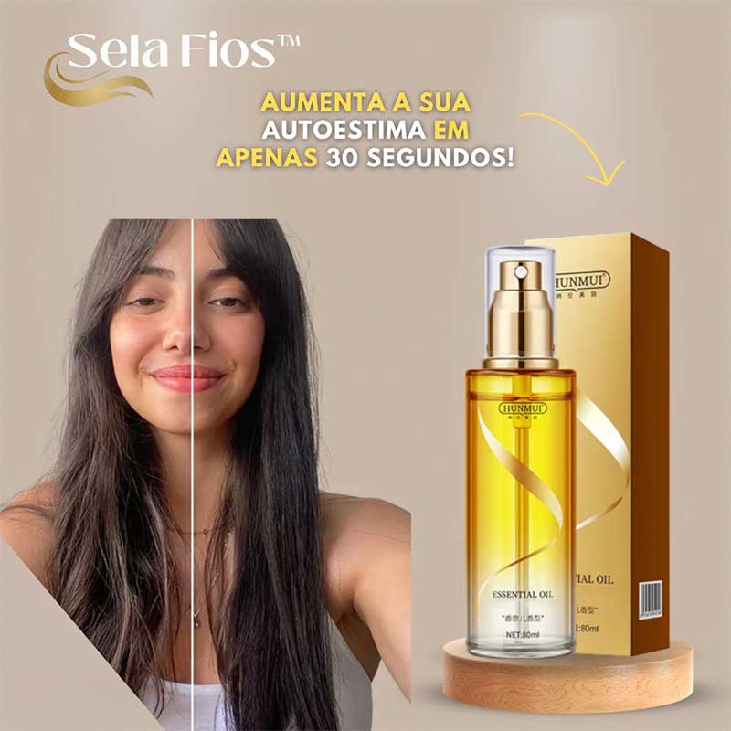 Spray Selador de Cabelo SelaFios™ 10 em 1